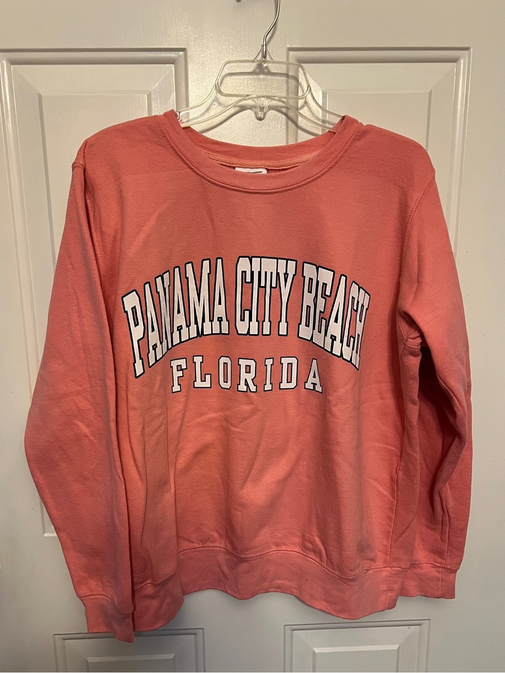 CO Coral Panama City Beach Graphic Crewneck